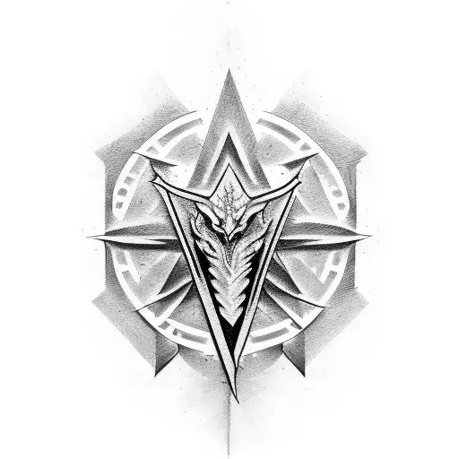 Gay metal band logo tattoo design idea