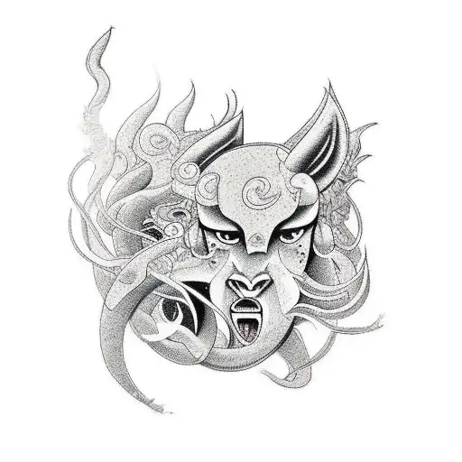 centaur tattoo design idea