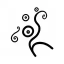 fiddlehead fern tattoo design idea