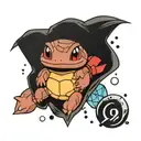 Squirtle Squad tattoo design idea