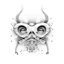 ad infinitum  tattoo design idea