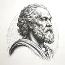 trial of socrates tattoo design idea