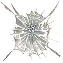 Spider Web tattoo design idea