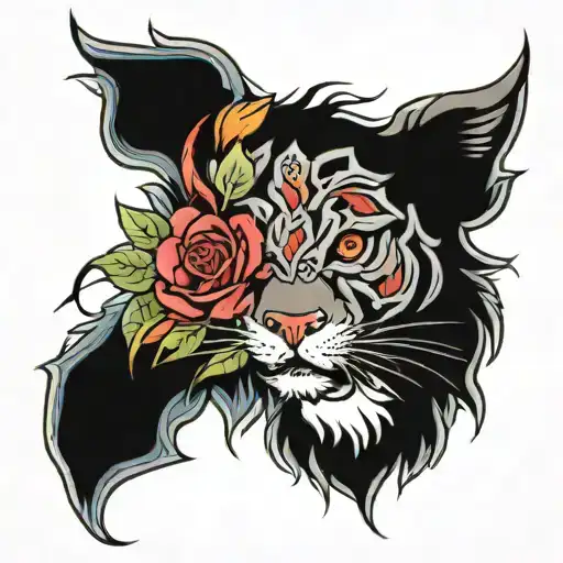 mb tattoo design idea