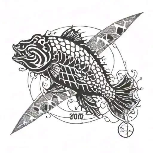 2002 birth year tattoo design idea