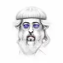 Rick Rubin  tattoo design idea