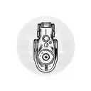 fallout pipboy and brotherhood of steel tattoo design idea