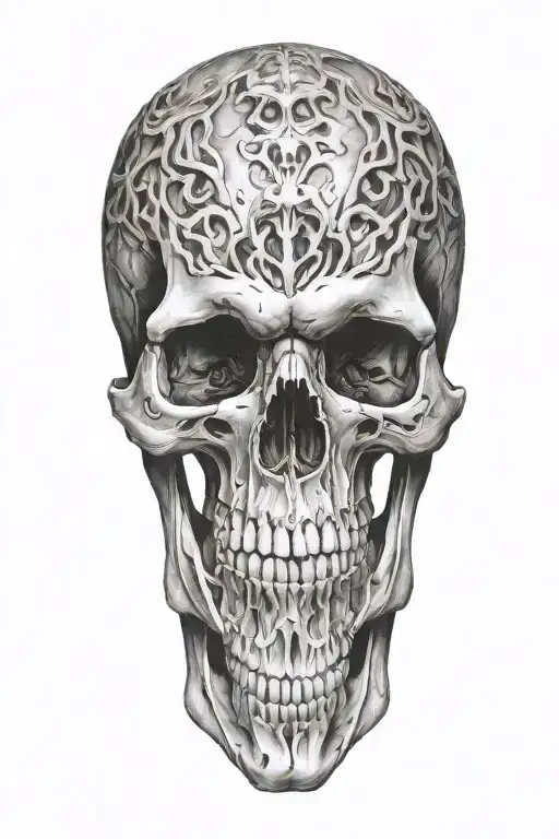 skulls tattoo design idea