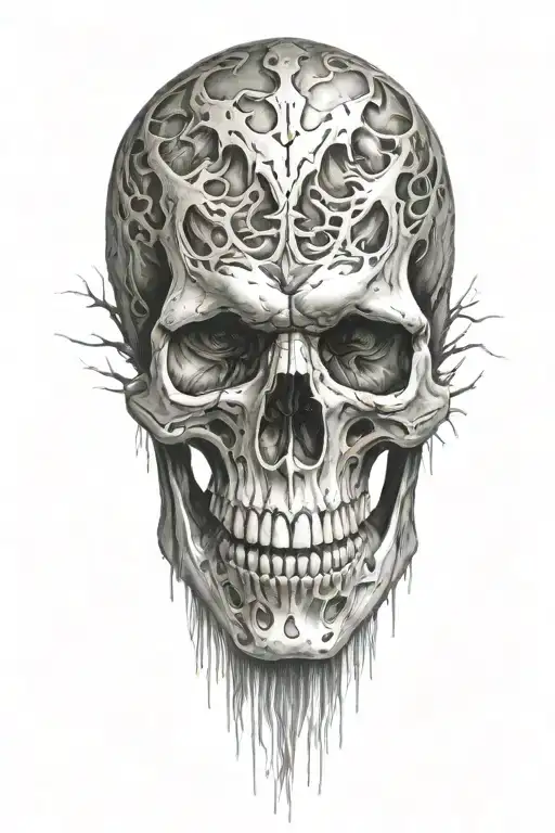 skulls tattoo design idea