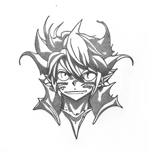 Meliodas Tattoo from seven deadly sins  tattoo design idea