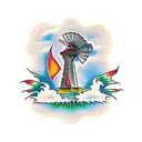 Cranbrook windmill tattoo design idea