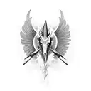 Pegasus  tattoo design idea
