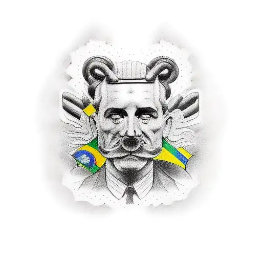 Romania as a tattoo tattoo design idea