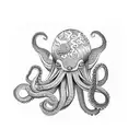 octopus sleeve  tattoo design idea