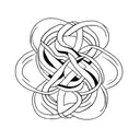infinity symbol tattoo design idea