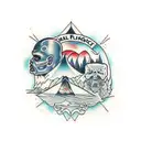 camp crystal lake tattoo design idea