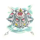 camp crystal lake tattoo design idea