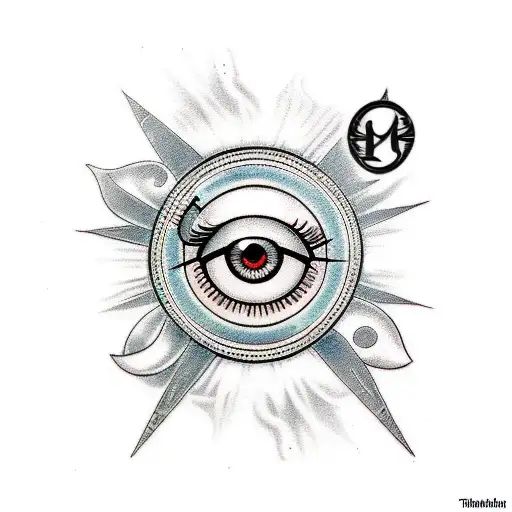 Eye of Horus tattoo design idea