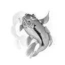 Koi Fish tattoo design idea