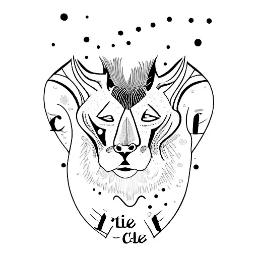 Mange la vie à pleine cuiller tattoo design idea
