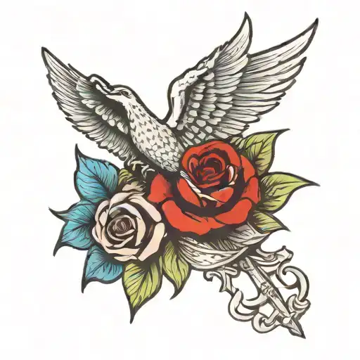 air force and navy memorial tatto tattoo design idea