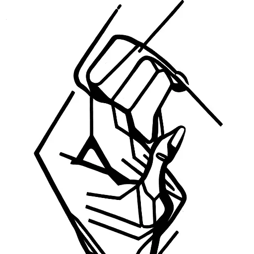 I wnat to break these bones untill they are broken tattoo design idea