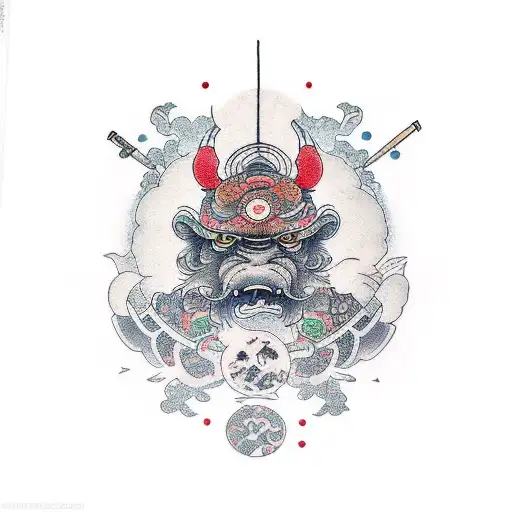 mail chimp tattoo design idea