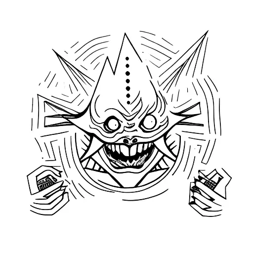 Gengar, Tarot tattoo design idea