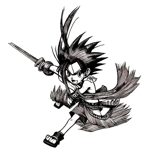 Shaman king tattoo design idea