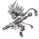 Shaman king tattoo design idea