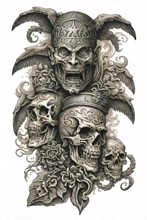 Serbia tattoo design idea