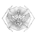 icarus tattoo design idea