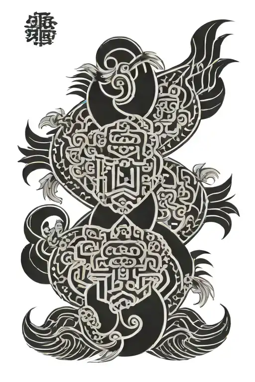 traditional arm band Filipino tribal tatto tattoo design idea