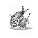 Snail Mail tattoo design idea