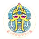 Hamsa Symbol tattoo design idea