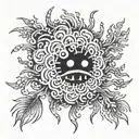 Soot sprites tattoo design idea