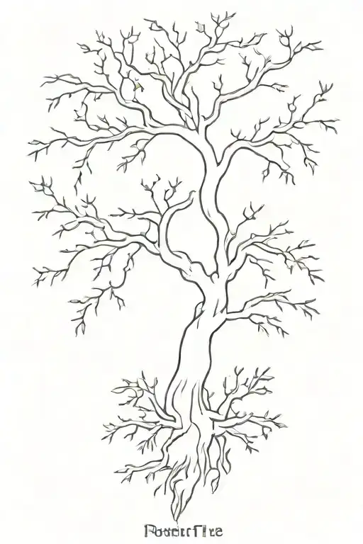 poison tree from william blake poem tattoo design idea
