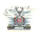 tractor tattoo design idea