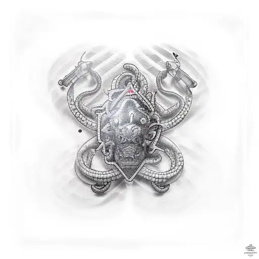 seaman tattoo design idea