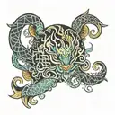 XI・XXIV・MCMLXXX tattoo design idea