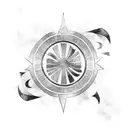 filipino tribal flag tattoo design idea