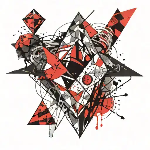 Mental Health Coal into Diamond tattoo design idea