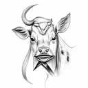 jigsaw puzzle calf sleeve tattoo design idea