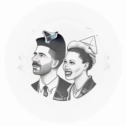 Incorporate a pint of Guinness with a new-school twist into a tribute to Eric & Hilda Baldwin tattoo design idea