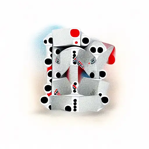 the word Domino in script tattoo design idea