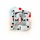 the word Domino in script tattoo design idea