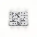 the word Domino in script tattoo design idea