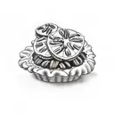 pecan pie tattoo design idea