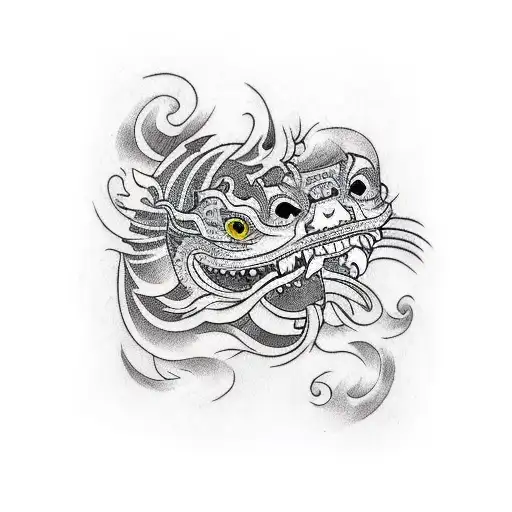 Skateboard tattoo design idea