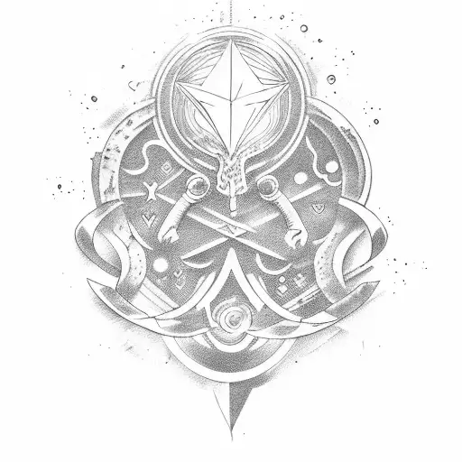 protection alchemy  tattoo design idea